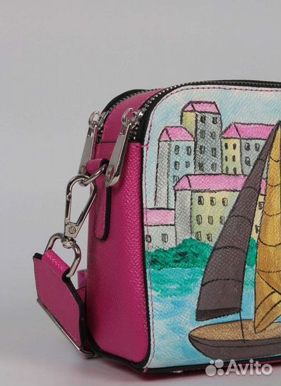 Сумка натуральная кожа gaude