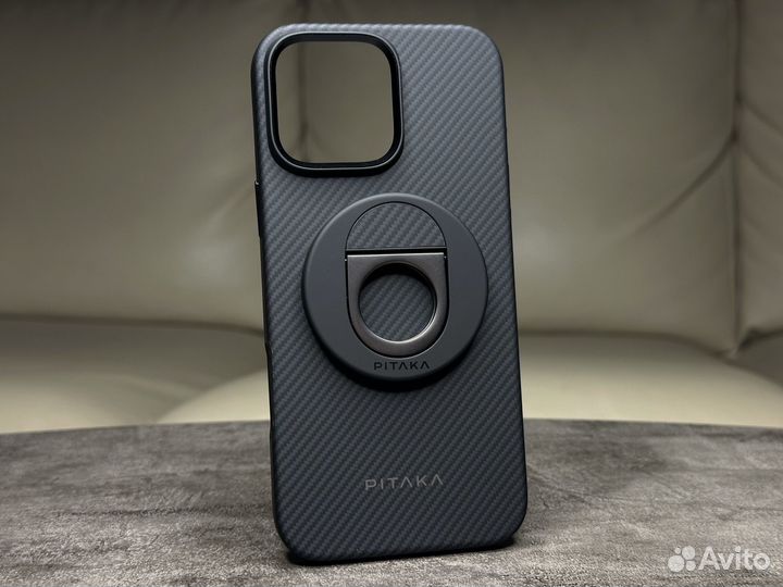 iPhone 16 Pro Max. Pitaka Protective Case + Grip 3