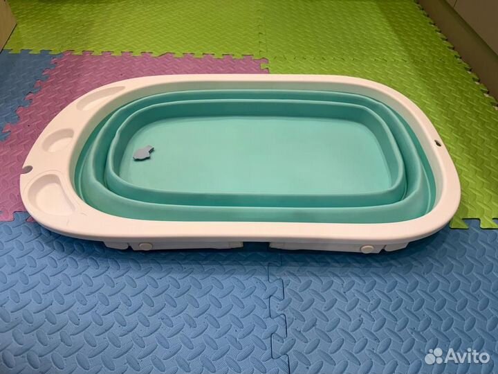 Складная ванночка Miyoumi с матрасиком