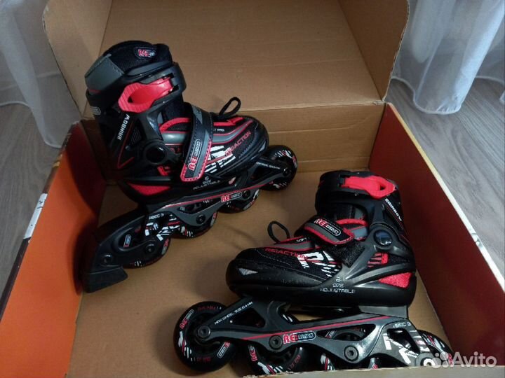 Детские роликовые коньки reaction