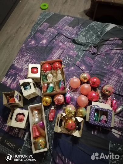Елочные игрушки СССР