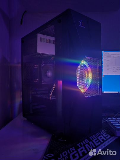 Игровой пк AMD/16GB/SSD/HDD/RX588