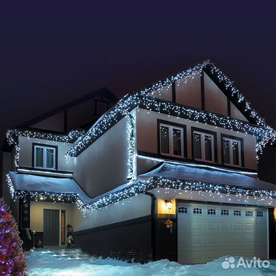 Гирлянда уличная бахрома