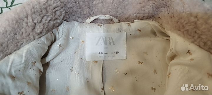 Шуба Zara 110