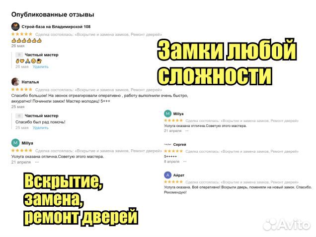 Вскрытие замков 24/7 Вскрытие Авто, Замена замков