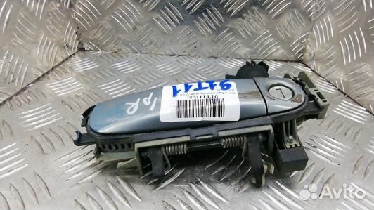 Ручка наружная передняя правая audi A4 B7 (91T11E4