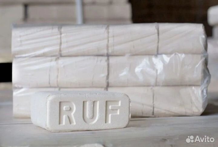 Топливные брикеты ruf береза пыль экстра, 12 шт