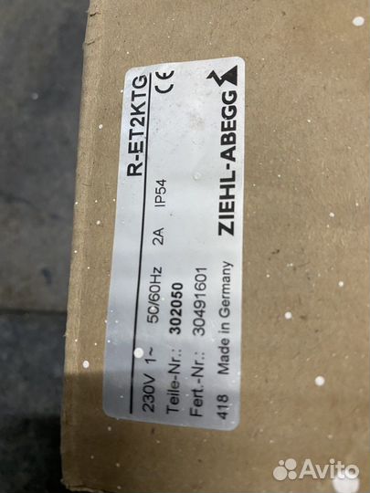 Регулятор ziehl-abegg