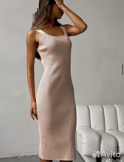 Трикотажный комплект свитер zara