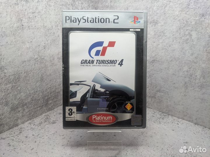 Gran Turismo 4 (Platinum) (PS2, Уцен)