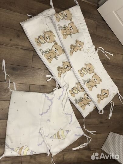 Бортики в кроватку