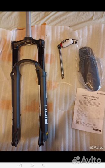 Вилка для велосипеда SR Suntour aion 29 boost