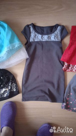 Детские вещи пакетом для девочек 104 110