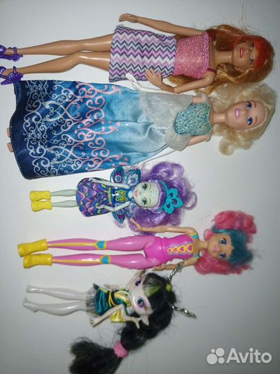Кукла много разных. Обмен