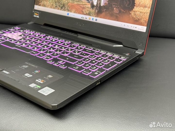Игровой Asus TuF GTX 1650 / i5-10300H / 144Hz