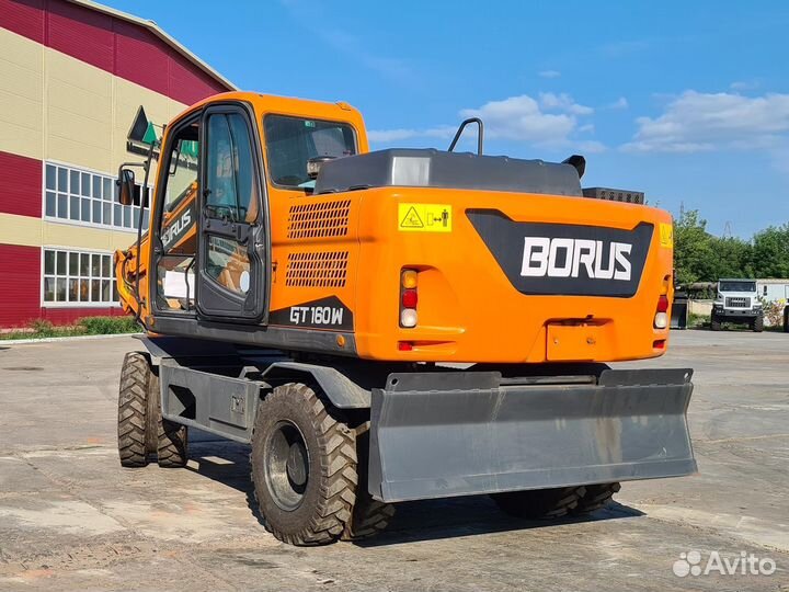 Колёсный экскаватор Borus GT 160W, 2024