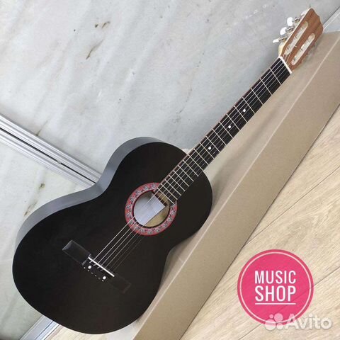 Гитара новая акустика с широким грифом