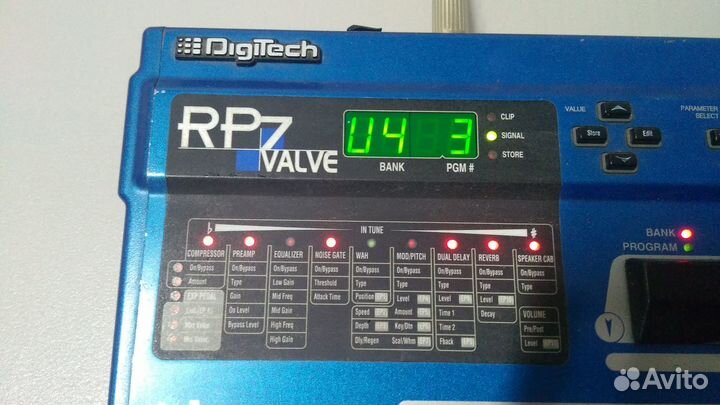 Гитарный процессор Digitech RP7 Valve