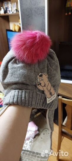 Шапка для девочки новая