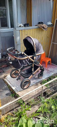 Коляска новая, в эксплуатации месяца 2