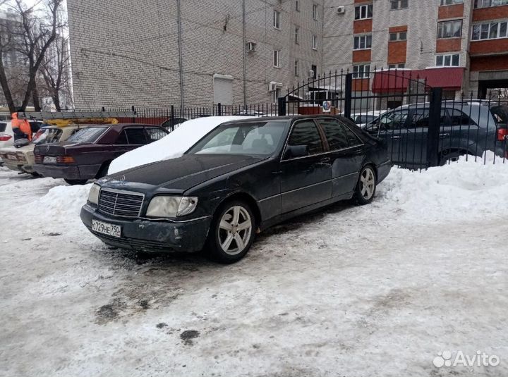Mercedes s-класс\w140/кабан