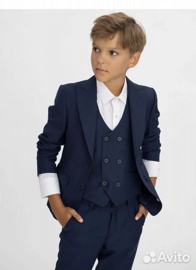 Костюм тройка форма для школы noble people 164
