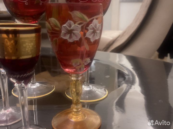 Фужеры для шампанского богемия