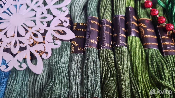Мулине пнк им. Кирова, нить для вышивания