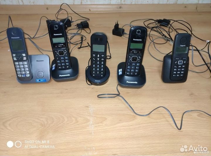 Радио телефоны Panasonic и Philips