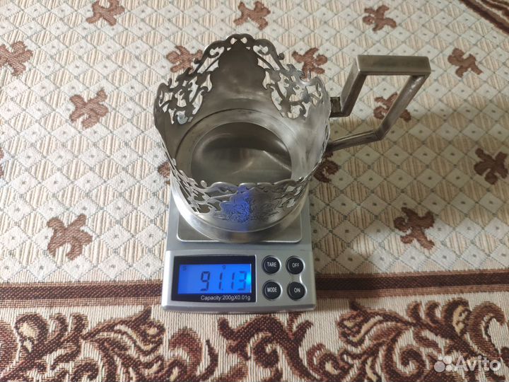 Новые серебряные подстаканники СССР