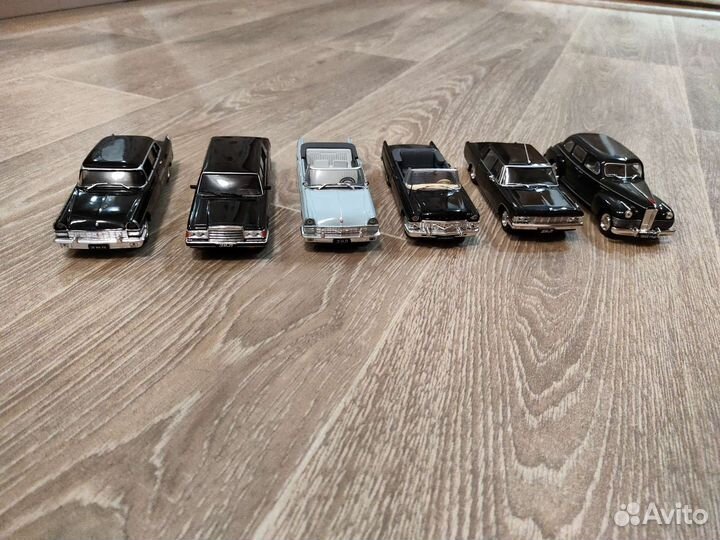 Модель 1:43 зис, ЗИЛ, газ.Представительские машины