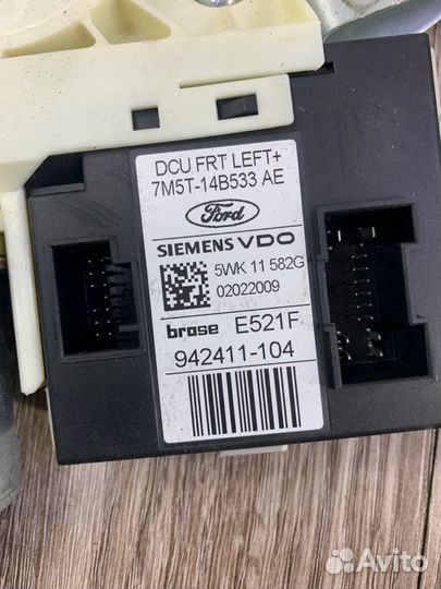 Стеклоподъемник передний левый Ford Focus 2