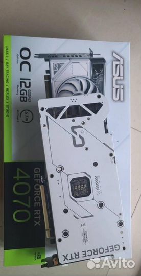 Asus GeForce RTX 4070 12 Б Dual