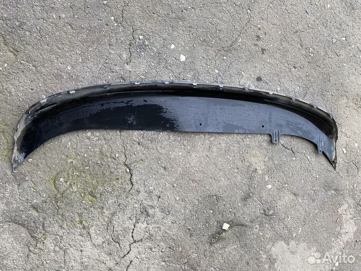 Накладка на задний бампер