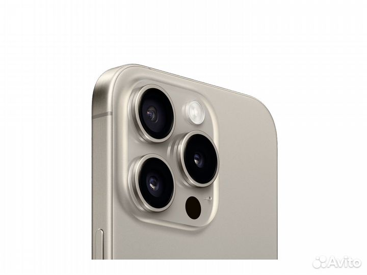 Смартфон Apple iPhone 15 Pro 128GB eSIM, Natural Titanium (Серый)