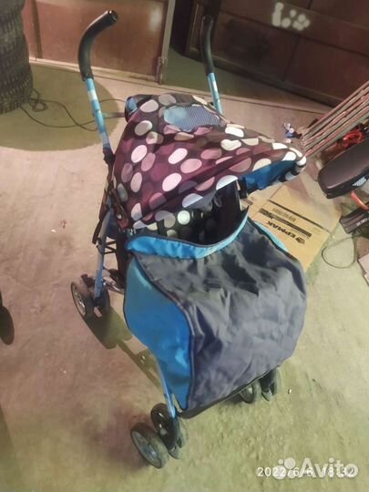 Прогулочная коляска летняя трость