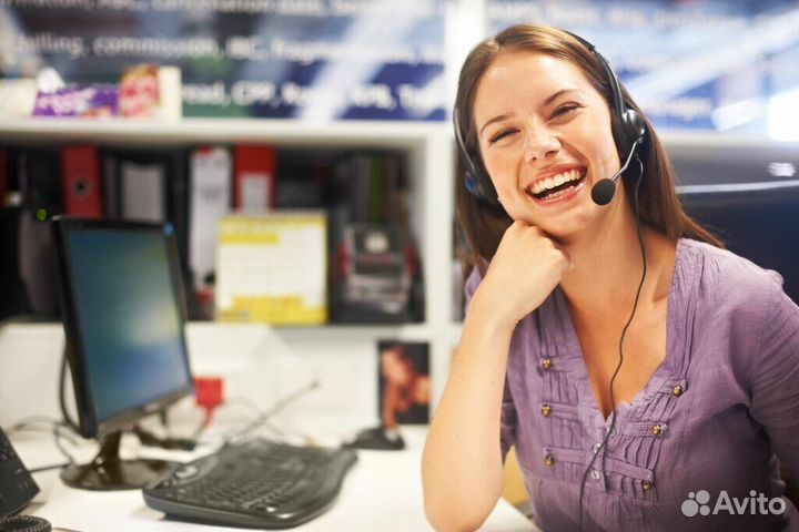 Оператор call-центра интернет-сервиса РФ (дистанци