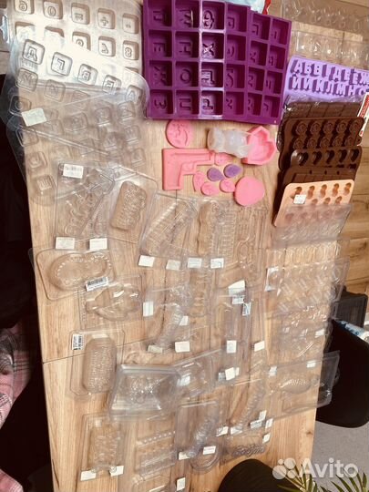 Формы силиконовые и пластиковые