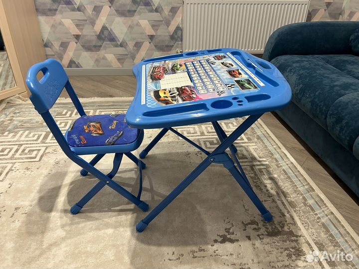 Детский комплект стол и стул