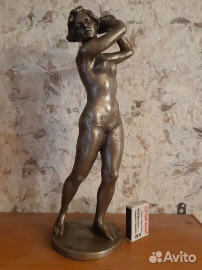 Скульптура статуэтка метательница диска СССР