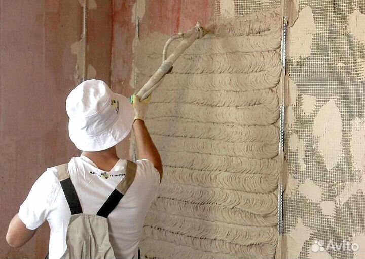 Ремонт квартир механизированная штукатурка стяжка