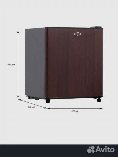 Мини холодильник Olto RF-050 wood на 50 л