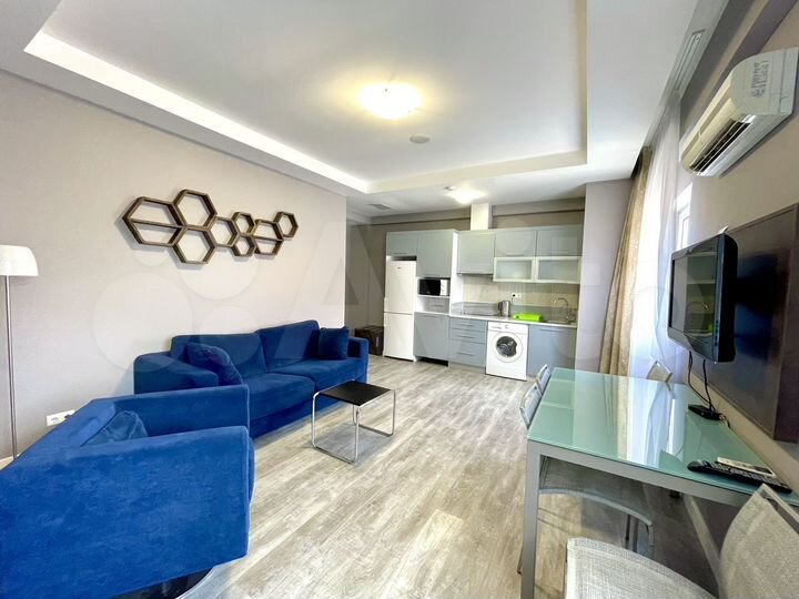 2-к. апартаменты, 57 м², 4/12 эт.