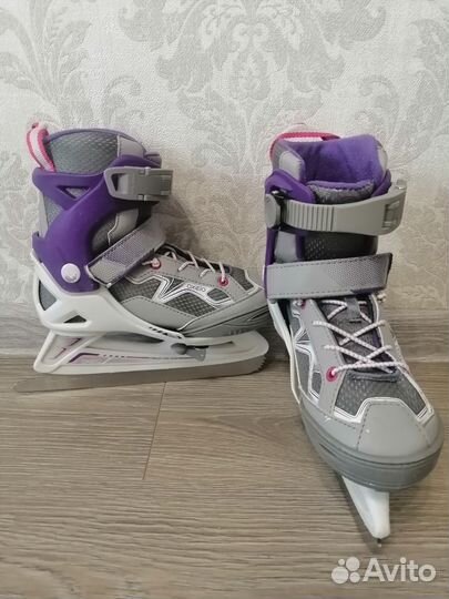Коньки фигурные Oxelo раздвигающиеся 29-32 размер