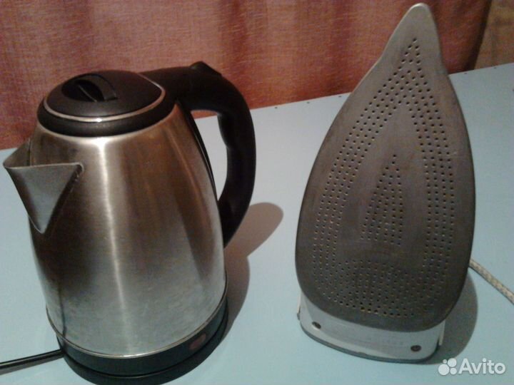 Фен, утюг Rowenta, чайник электр. Saturn