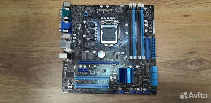 Материнская плата asus 1156 P7Q57