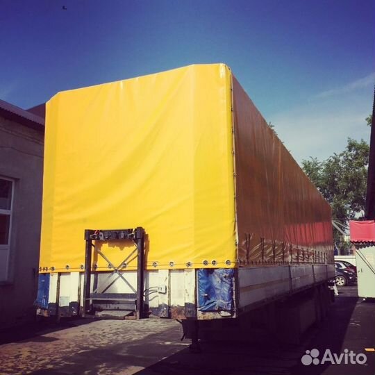 Тент на полуприцеп с установкой
