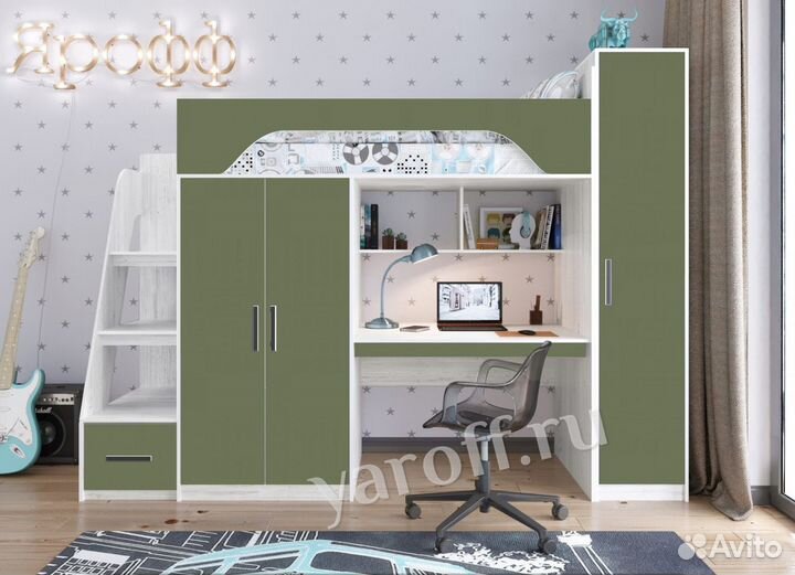 Кровать-чердак