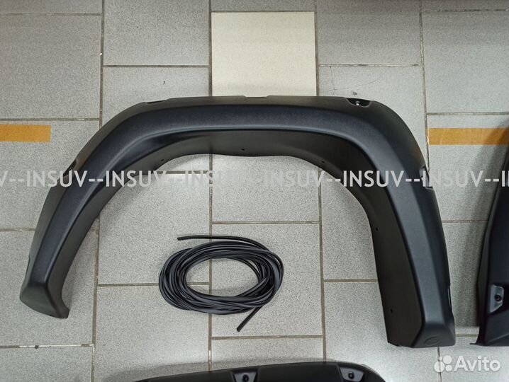 Силовые расширители арок lldpe УАЗ Пикап