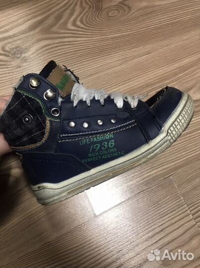 Демисезонные ботинки для мальчика 26